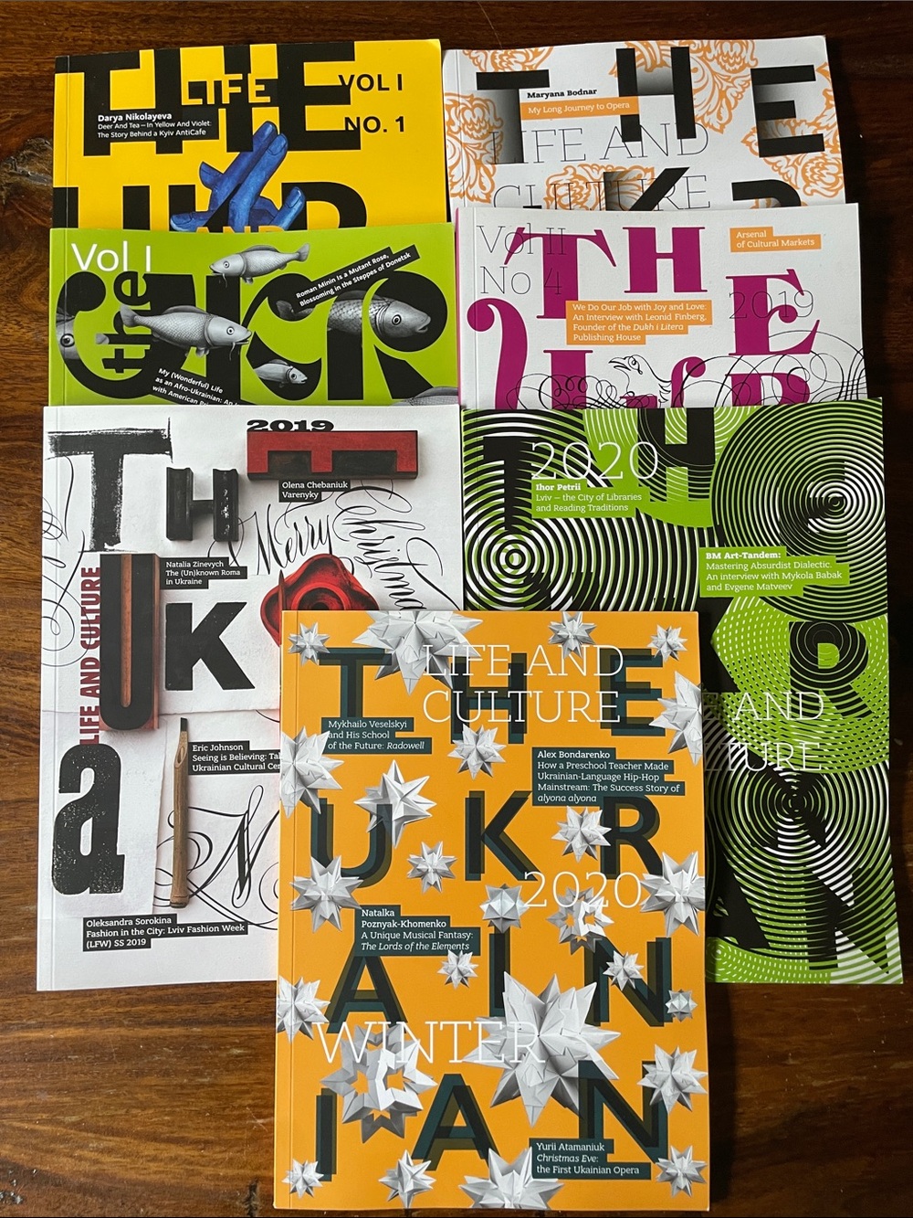 7 UKRAINIAN Life and Culture English Language Magazine Bundle Set